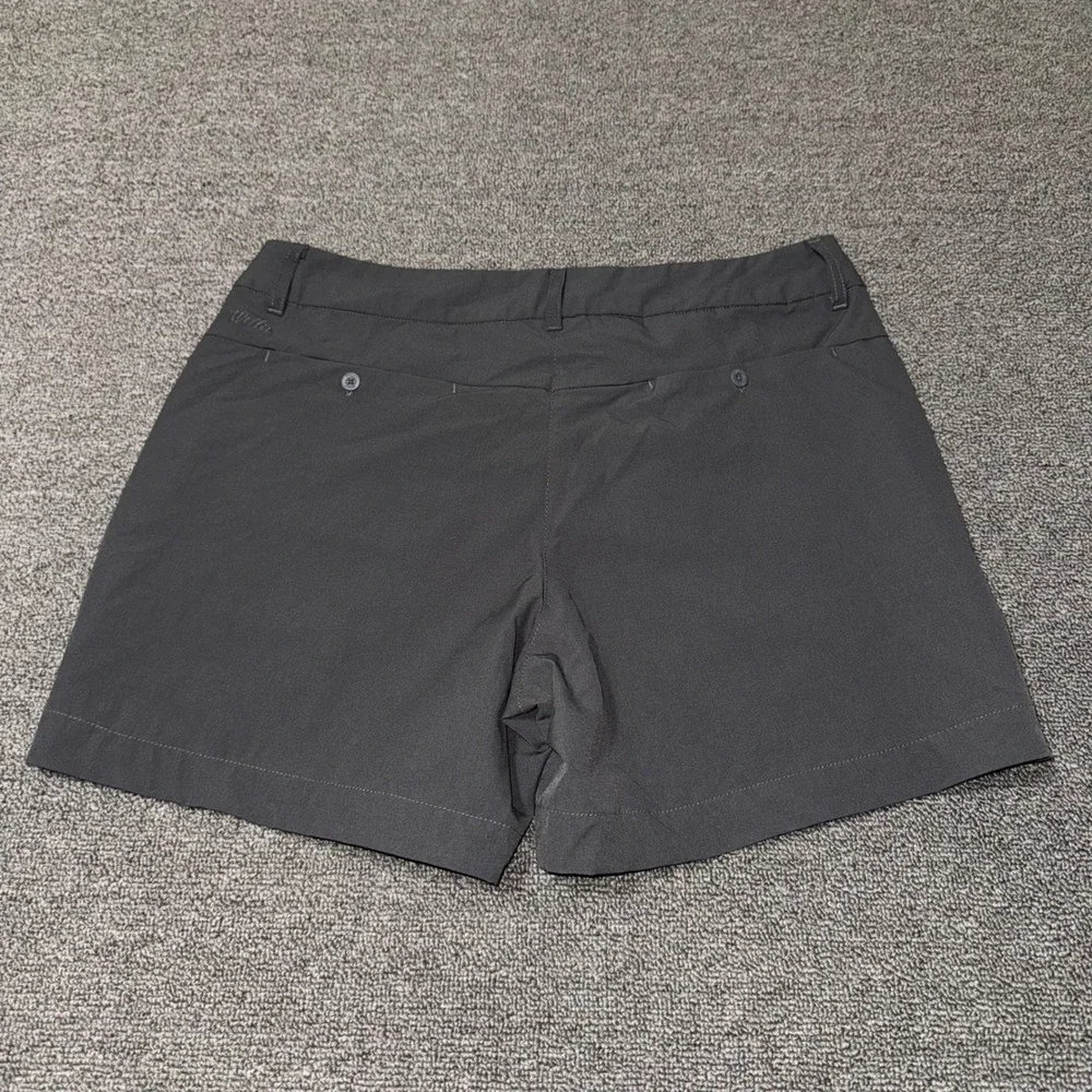 Willit Hiking Golf Shorts Gray Womens Size 8 Active Stretch Performance Gorpcore